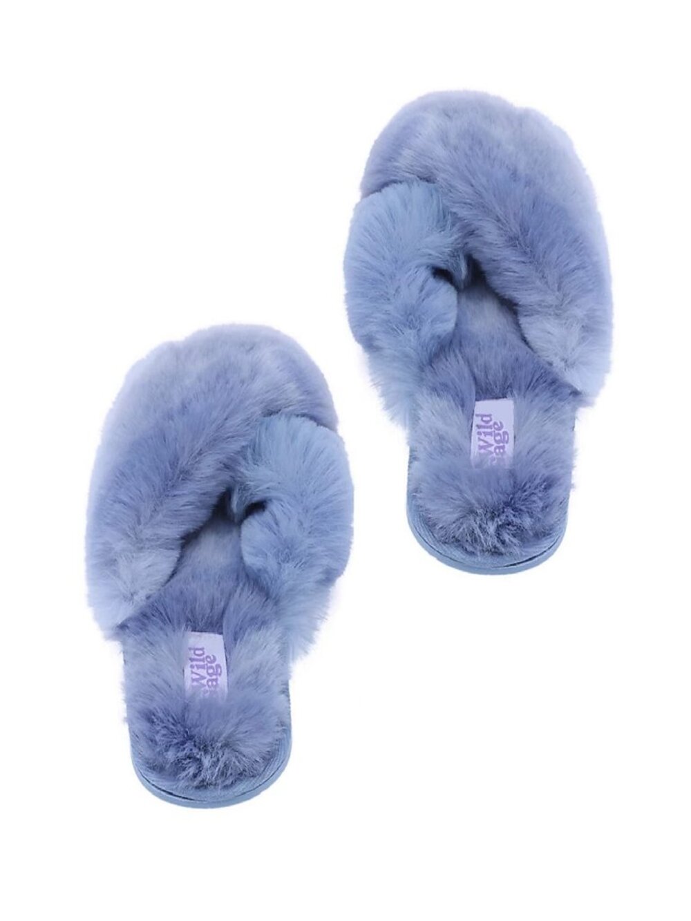 brand new OMBRE BLUE Wild Sage House Slippers in Women's Sz 11-12 XL
